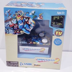 MegaMan 2 Retro Plug and Play Game System TV Arcade Capcom - New